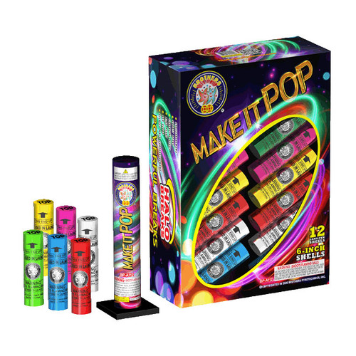 Make It Pop - 12 6” Shells
