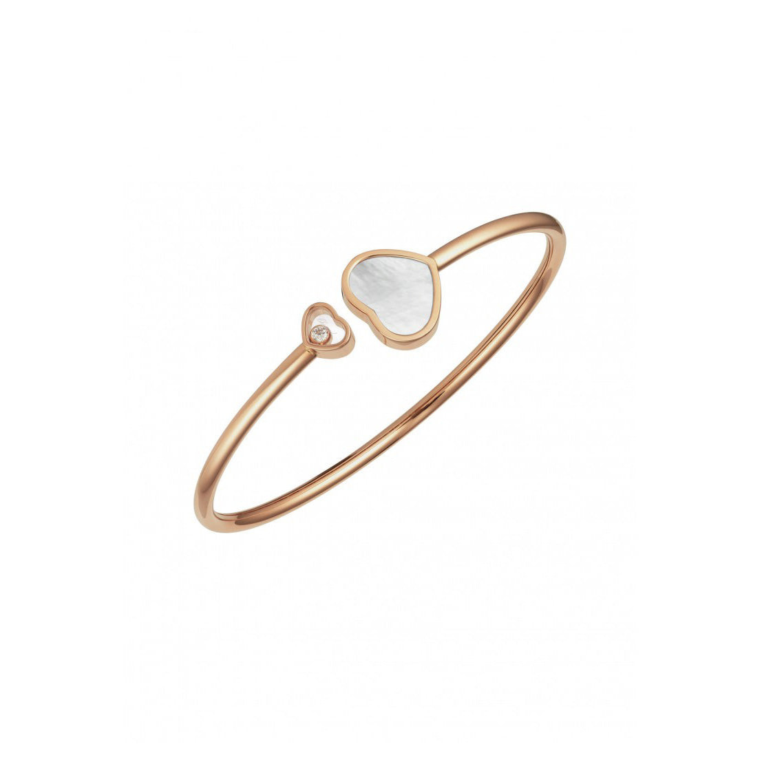 Chopard Happy Hearts Rose Gold & MOP Bangle