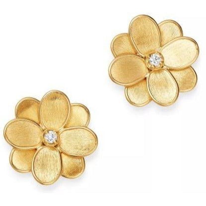 Marco Bicego Petali Diamond Flower Earrings