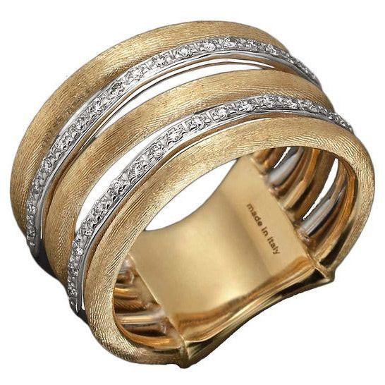 Marco Bicego Jaipur Diamond Link 5 Band Ring