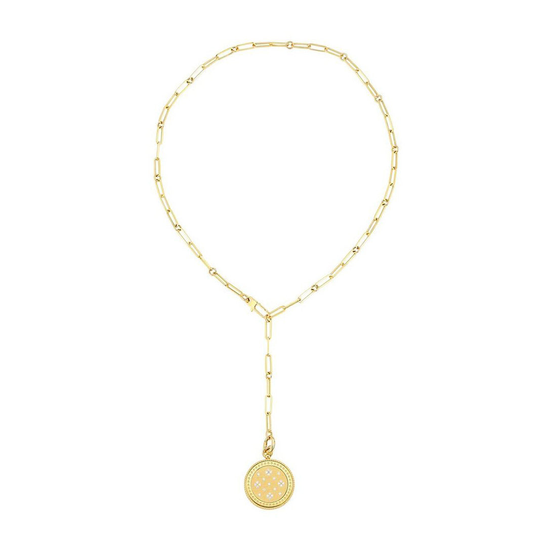 Roberto Coin Venetian Princess Satin Medallion Pendant