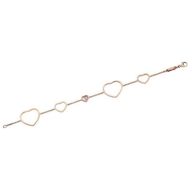 Happy Hearts Rose Gold Bracelet