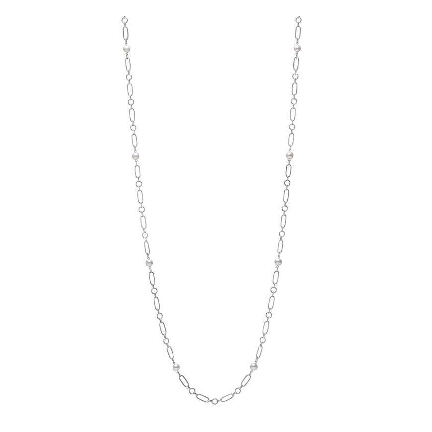 Mikimoto M Code Long Necklace