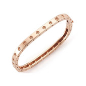 Roberto Coin Pois Moi Rose Gold Single Row Bangle