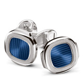 Patek Philippe Nautilus White Gold Blue Cufflinks