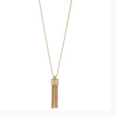 Roberto Coin Princess Diamond Tassel Necklace