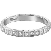 Chopard Ice Cube Pure White Gold Diamond Band
