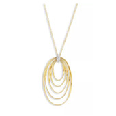 Marco Bicego Marrakech Onde Yellow Gold Concentric Large Pendant