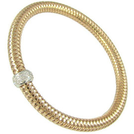 Roberto Coin Primavera Gold And Diamond Bracelet 2 Roberto Coin Primavera Gold And Diamond Bracelet 2