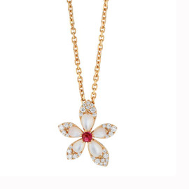 Roberto Coin Tiare Flower Necklace