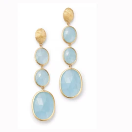 Marco Bicego Siviglia Aquamarine Drop Earrings