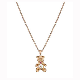 Chopard Rose Gold Teddybear Pendant