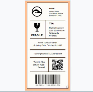 Custom Shipping Label Design (Digital File) Custom Shipping Label Design (Digital File)