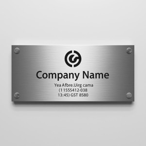 STEEL GST BOARD (NAME, ADDRESS, LOGO & GST NUMBER) STEEL GST BOARD (NAME, ADDRESS, LOGO & GST NUMBER)