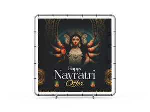SHOP FRONT NAVRATRI OFFER BANNER SHOP FRONT NAVRATRI OFFER BANNER