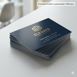 Laminated Business Cards 1000 pcs