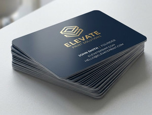 Laminated + Round Corner Business Cards 1000 pcs