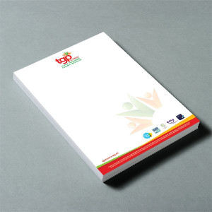 Branded A5 Notepads 100 sheets 50 pcs