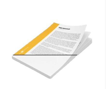 Custom A4 Letterheads 500 sheets