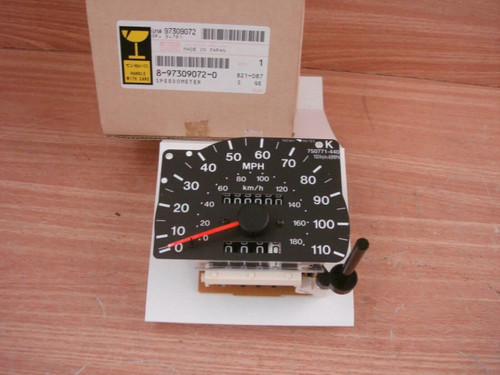 Speedometer Gauge fits Isuzu TFS TFR Pickup Chevrolet LUV Opel Campo 8973090720 View Front