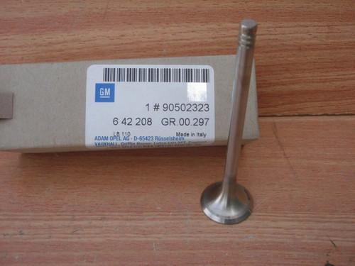 Exhaust Valve fits Opel Vauxhall X20DTL Y20DTL 90502323 Genuine View Front