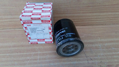 Oil Filter fits Isuzu Pickup Trooper Bighorn ELF 4JG2 8943604271 Genuine View Front