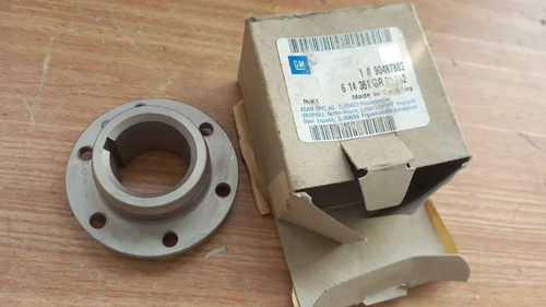 Crankshaft Pulley Hub fits Opel Vauxhall Omega B Diesel 90487882 Genuine View Front