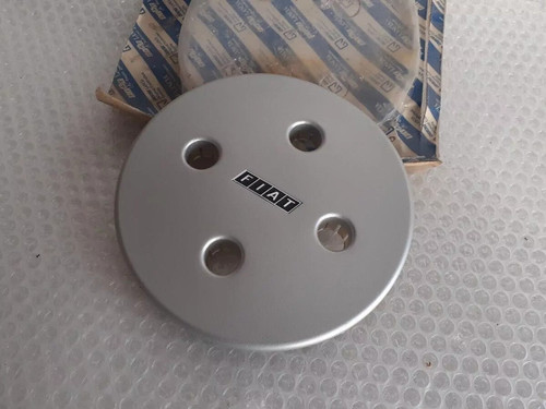Wheel Center Cap fits Fiat Genuine FIAT View Front