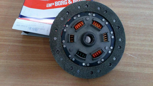 Clutch Disc fits Morris Marina Coupe Ital 1275cc 215mm HB3862 View Front