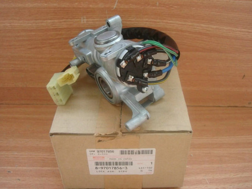 Steering Ignition Lock fits Isuzu TF Pickup Chevrolet LUV 8970178563 Genuine View Front