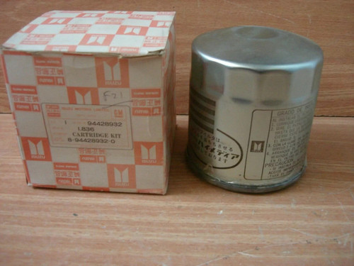 Oil Filter fits Isuzu Chevrolet Opel Vauxhall 4JA1 4JB1 8944289320 Genuine View Front
