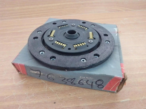 Clutch disc fits Fiat 126 7638648 Genuine View Front