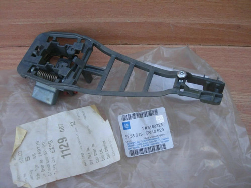 Exterior Door Handle Bracket Front Left RHD fits Opel Vauxhall Vectra C Genuine 9180223 View Front