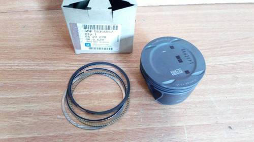 Piston fits Opel Vauxhall Z14XEP Z14XEL STD 55355067 Genuine View Front
