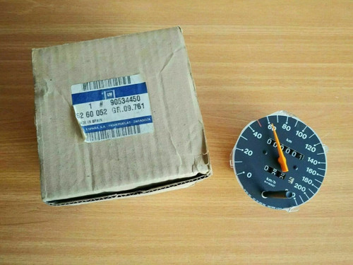 Speedometer Gauge KMH fits Opel Vauxhall Tigra A Corsa B 90534450 Genuine View Front