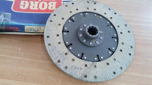 Clutch Disc fits Priestman Excavators Beaver 305mm HB3151 View Front