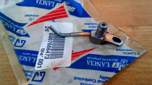 Lubrication Nozzle fits Fiat Palio Siena Punto Fiorino Strada 7666473 Genuine View Front