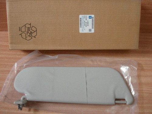 Sun Visor Right fits Opel Vauxhall Astra G Zafira A with ticket pocket Genuine 24454158 View Front
