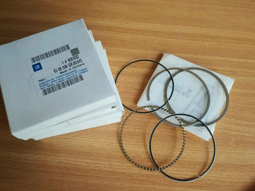 Piston Rings Set fits Opel Vauxhall Omega B Vectra B + 0.50mm Y26SE X25XE 9201032 View Front