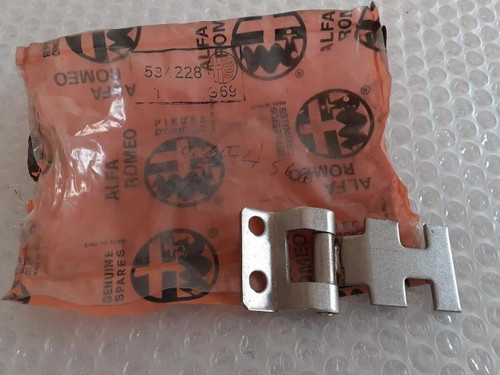 Boot Trunk Hinge fits Alfa Romeo Alfasud 534228 60745686 Genuine View Front