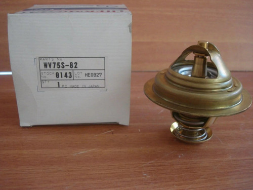 Thermostat fits Isuzu ELF 4BE2 4BA1 4BC2 4BE1 4BG1 4BD1 Mazda Titan ZB WV75S-82 View Front