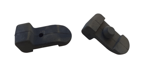 2x Stopper Rubber Tailgate fits Isuzu Dmax D-Max Rodeo Denver 8973021852 Genuine