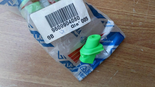 Door Panel Clip fits Fiat Scudo 9609904080 Genuine View Front