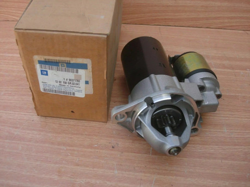 Starter Motor fits Opel Vauxhall Astra G Vectra B Zafira A 90371765 Genuine View Front