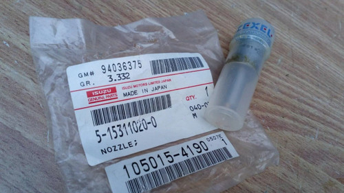 Fuel Nozzle Injector fits Isuzu 4BD1 6BD1 DLLA154S334N419 5153110200 Genuine View Front