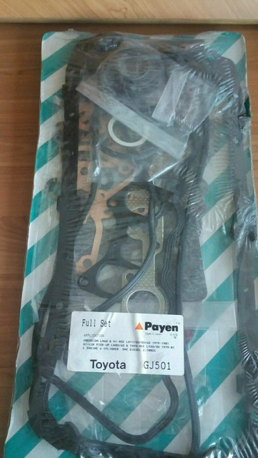 Full Set Gaskets kit fits Toyota Hiace LH20 LH30 Cressida LX60 L engine GJ501 View Front