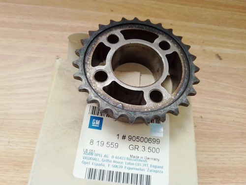 Injection Pump Gear fits Opel Vauxhall X22DTH X20DTL 27 teeth 90500699 Genuine View Front
