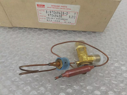 A/C Expansion Valve fits Isuzu Pickup TF Chevrolet LUV 8970494280 Genuine View Front