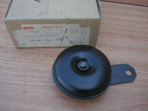 Horn Multi Tone fits Isuzu Pickup TF Chevrolet LUV Opel Campo Genuine 8972183800 View Front