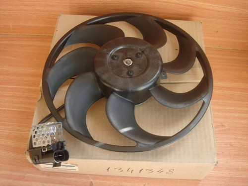 Engine Cooling Fan fits Opel Vauxhall Astra G Zafira A 24431830 Genuine View Front